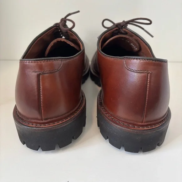 Allen Edmonds Park Avenue Brown Leather Oxfords 11.5 - Picture 5 of 12